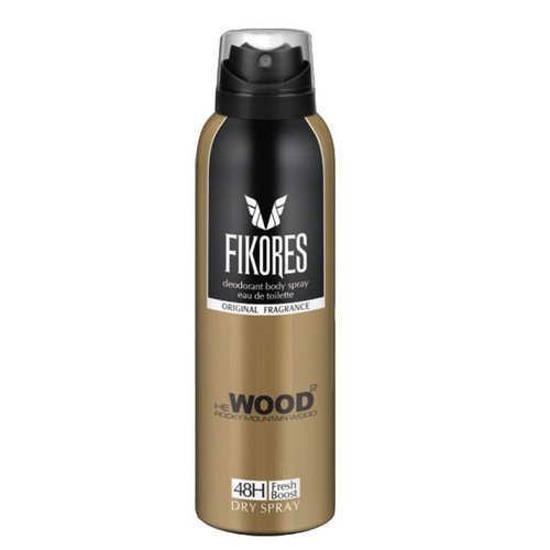 اسپری مردانه فیکورس مدل wood حجم 200 میلی لیتر