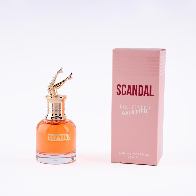 عطر جیبی دلگادو مدل اسکندال با رایحه گرم حجم 25 میلی لیتر