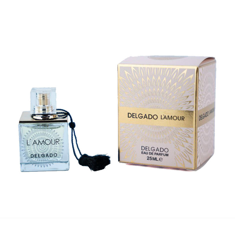 عطر جیبی زنانه دلگادو مدل لالیک لامور با رایحه شیرین حجم 25 میلیلیتر