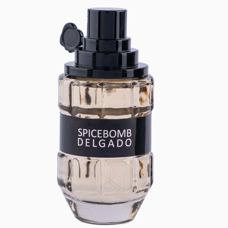 عطر جیبی دلگادو مردانه مدل اسپایس بمب با رایحه تلخ حجم 25 میلی لیتر