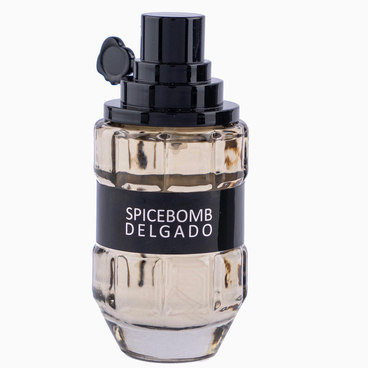 عطر جیبی دلگادو مردانه مدل اسپایس بمب با رایحه تلخ حجم 25 میلی لیتر
