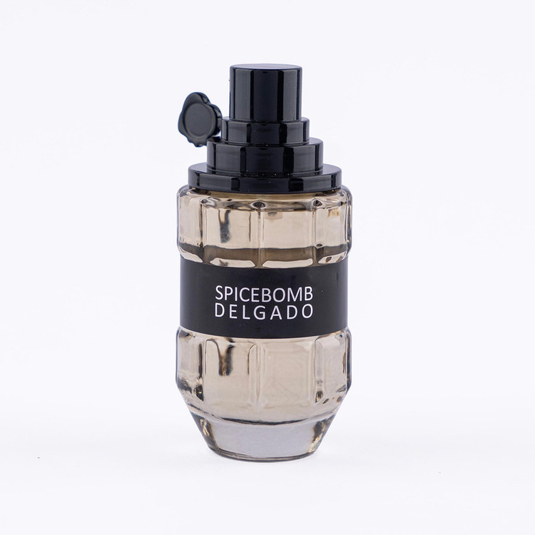 عطر جیبی دلگادو مردانه مدل اسپایس بمب با رایحه تلخ حجم 25 میلی لیتر
