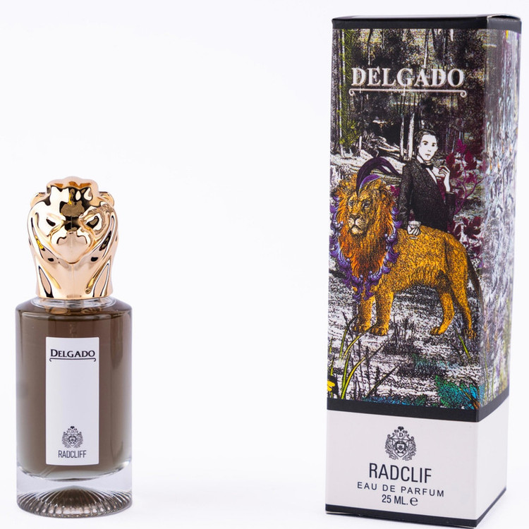 عطر جیبی مردانه دلگادو مدل رادکلیف با رایحه گرم حجم 25 میلیلیتر