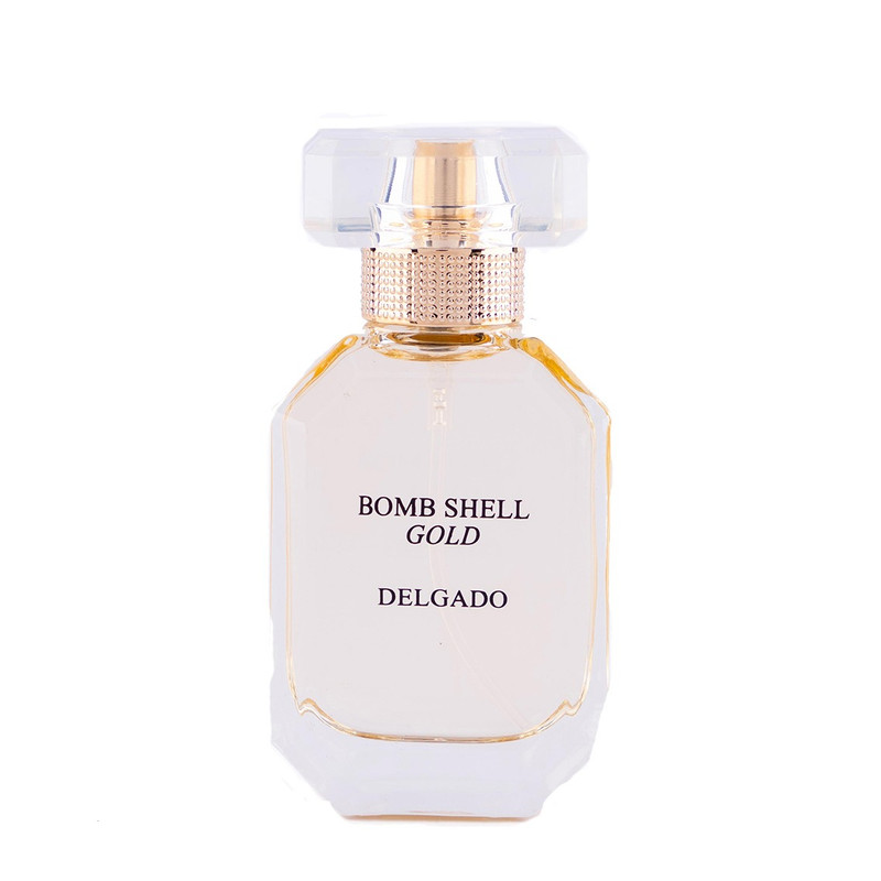 عطر جیبی دلگادو مدل بامشل گلد با رایحه گرم حجم 25 میلی لیتر