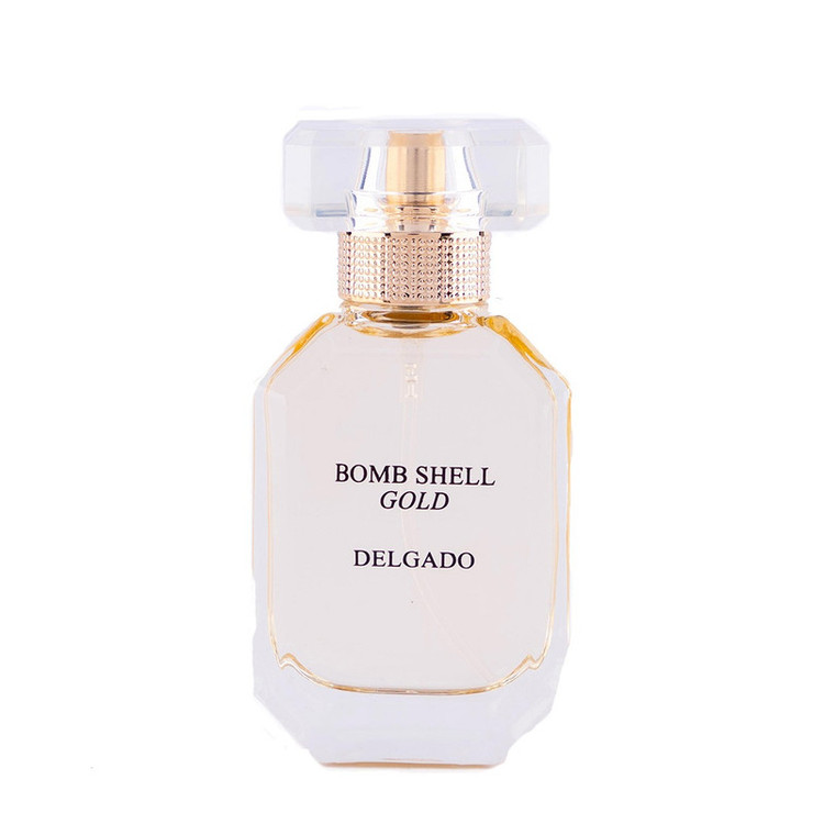 عطر جیبی دلگادو مدل بامشل گلد با رایحه گرم حجم 25 میلی لیتر