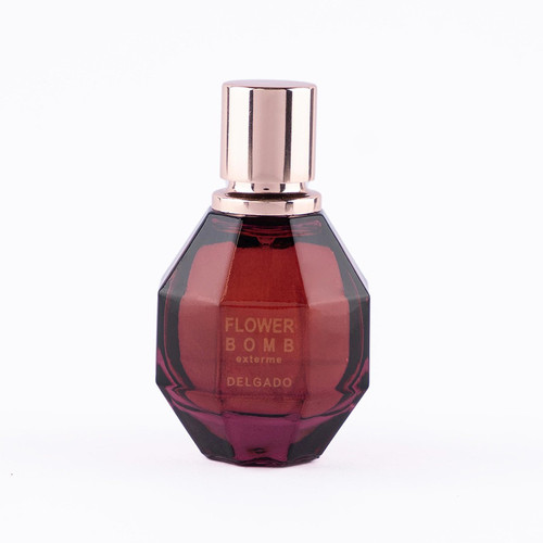 عطر جیبی زنانه دلگادو مدل فلاوربمب اکستریم با رایحه شیرین حجم 25 میلی لیتر