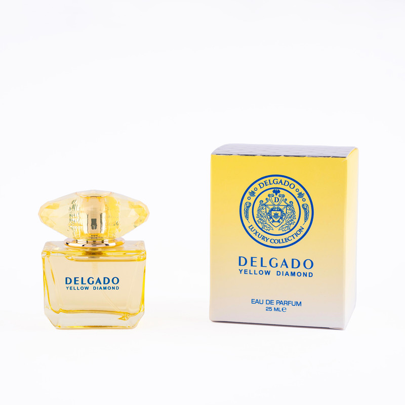 عطر جیبی دلگادو مدل دیاموند با رایحه شیرین حجم 25 میلی لیتر