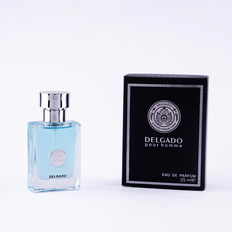عطر جیبی دلگادو مدل پیورهم با رایحه خنک حجم 25 میلی لیتر