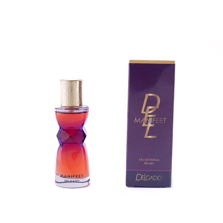 عطر جیبی دلگادو مدل مانیفیت با رایحه شیرین حجم 25 میلی لیتر