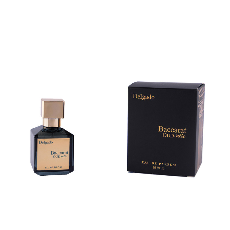 عطر جیبی دلگادو مدل عود ساتین با رایحه تلخ حجم 25 میلی لیتر
