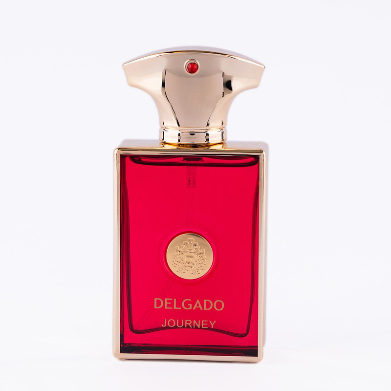 عطر جیبی مردانه دلگادو مدل جورنی با اریحه گرم حجم 25 میلی لیتر