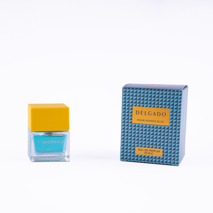 عطر جیبی مردانه دلگادو مدل بلو تو با رایحه خنک حجم 25 میلی لیتر