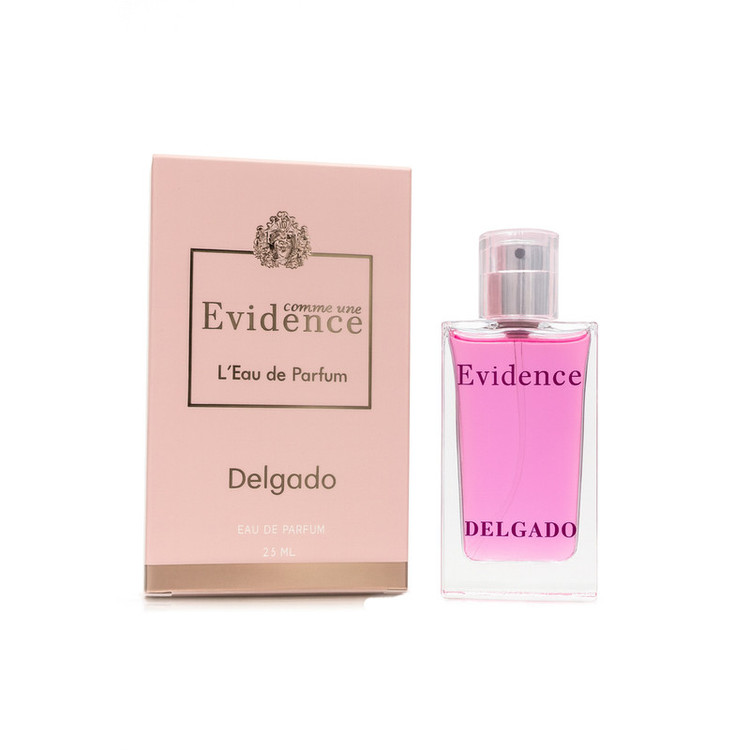 عطر جیبی زنانه دلگادو مدل اویدنس ایو روشه با رایحه شیرین حجم 25 میلیلیتر