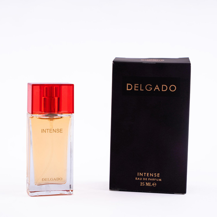 عطر جیبی زنانه دلگادو مدل اینتنس با رایحه گرم حجم 25 میلی لیتر