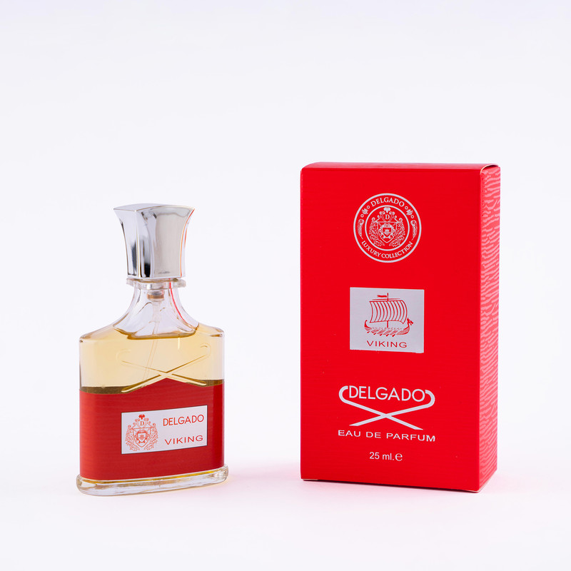 عطر جیبی مردانه دلگادو مدل وایکینگ با رایحه خنک حجم 25 میلی لیتر