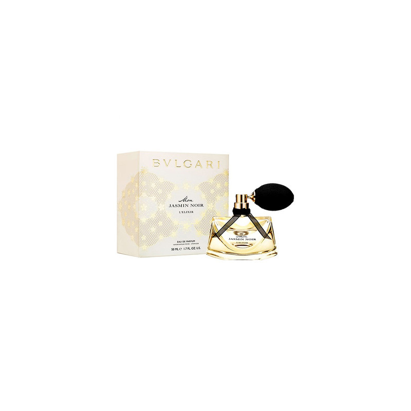ادو پرفیوم زنانه بولگاری مدل Mon Jasmin Noir L'Elixir حجم 50 میلی لیتر