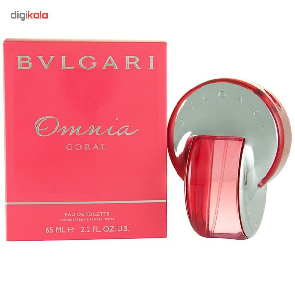 ادو تویلت زنانه بولگاری مدل Omnia Coral حجم 65 میلی لیتر