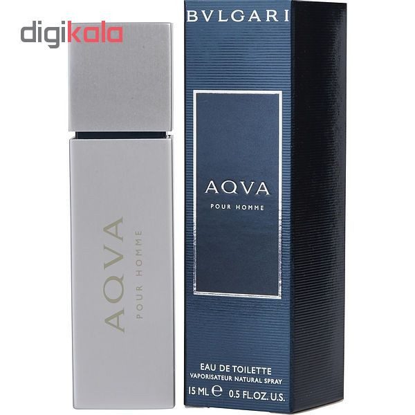 عطر جیبی مردانه بولگاری مدل Aqva حجم 15 میلی لیتر