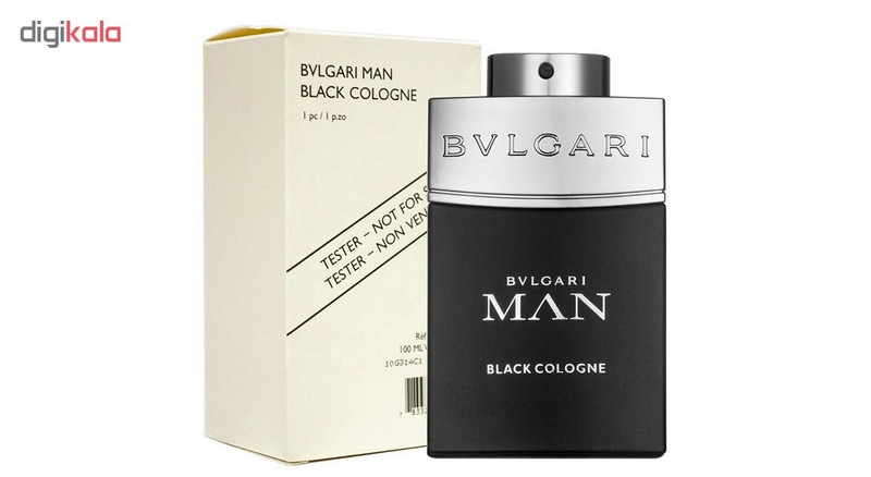 تستر ادو تویلت مردانه بولگاری مدل Bvlgari Man Black Cologne حجم 100 میلی لیتر