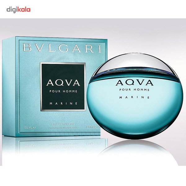 ادو تویلت مردانه بولگاری مدل Aqva Pour Homme Marine حجم 150 میلی لیتر