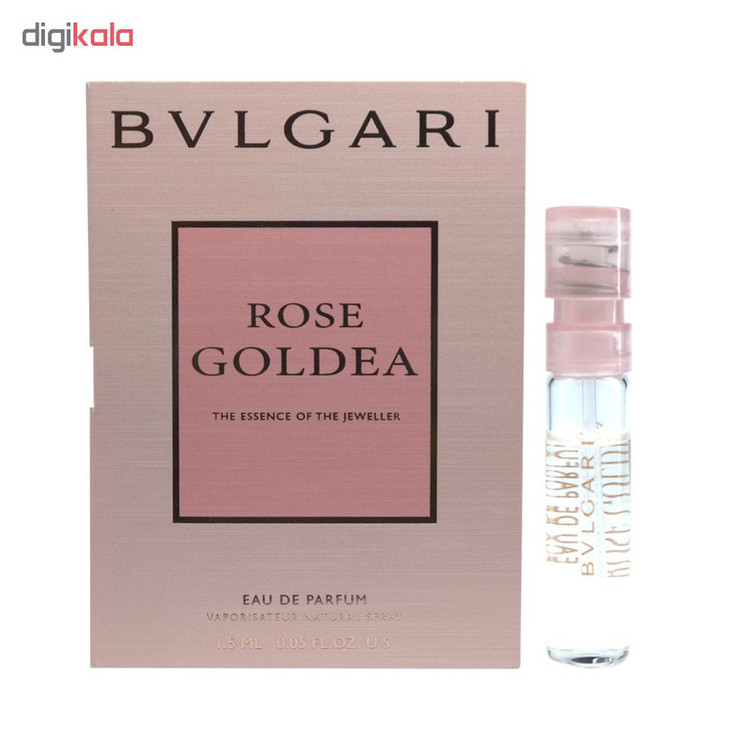 عطر جیبی زنانه بولگاری مدل Rose Goldea حجم 1.5 میلی لیتر
