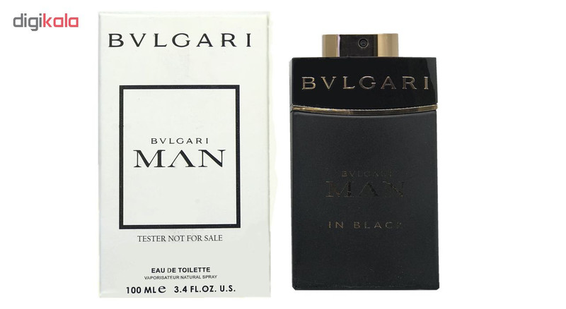 تستر ادو توییلت مردانه بولگاری مدل Man In Black حجم 100 میلی لیتر