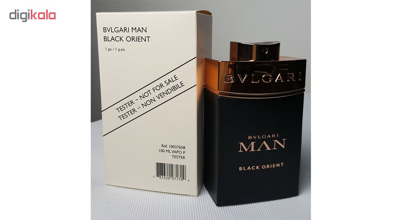 تستر پرفیوم مردانه بولگاری مدل Bvlgari Man Black Orient حجم 100 میلی لیتر