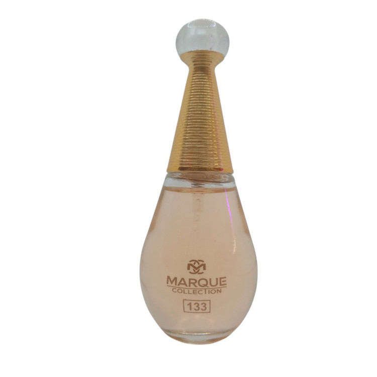 عطر جیبی زنانه مارکویی کالکشن مدل 133 با رایحه گرم حجم 30 میلیلیتر