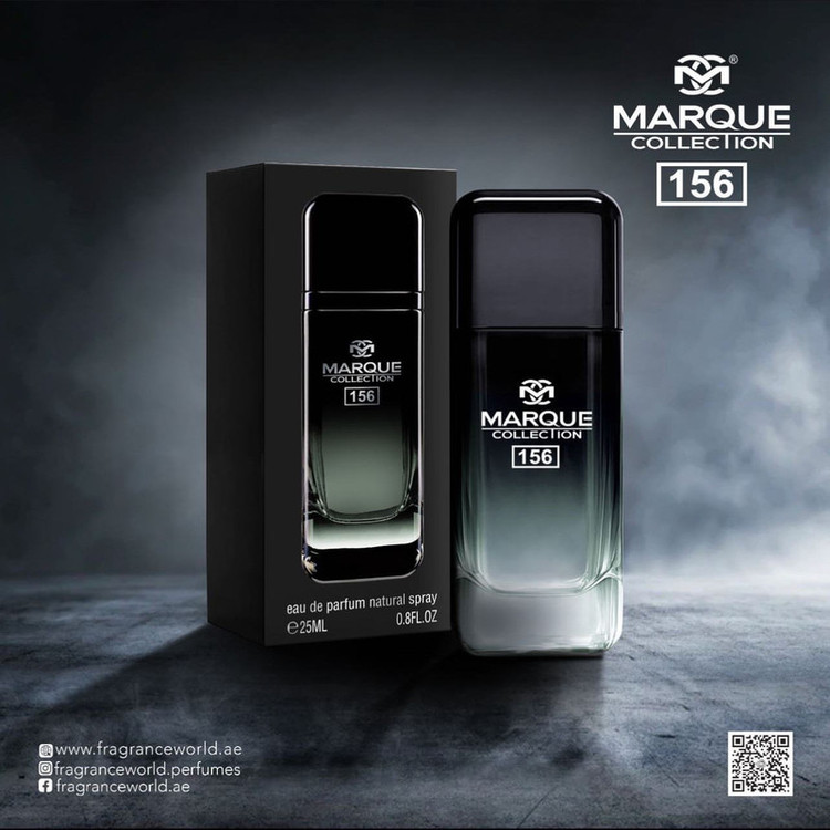 عطر جیبی مردانه مارکویی کالکشن مدل Carolina Herrera 212 VIP Black حجم 25 میلی لیتر