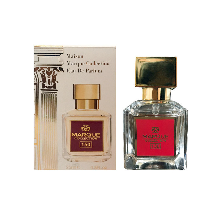 عطر جیبی زنانه مارکویی کالکشن مدل MFK Baccarat Rouge 540 کد 150 حجم 25 میلی لیتر