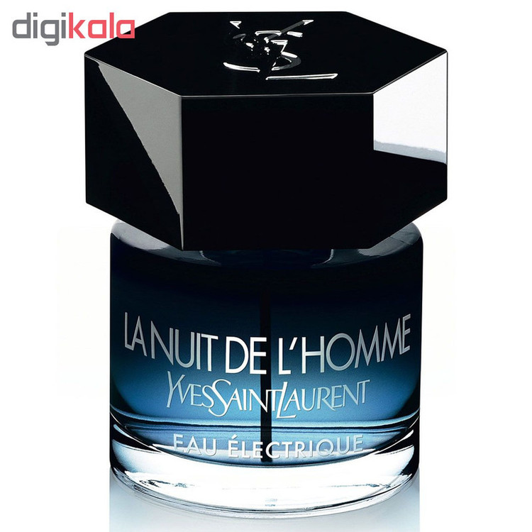ادوتویلت مردانه ایو سن لوران مدل La Nuit De Lhomme Eau Electrique حجم 60 میلی لیتر