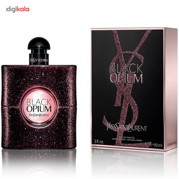 ادو تویلت زنانه ایو سن لوران مدل Black Opium حجم 90 میلی لیتر