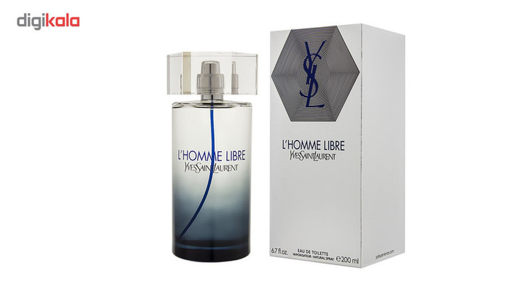ادوتویلت مردانه ایو سن لوران مدل LHomme Libre حجم 200 میلی لیتر