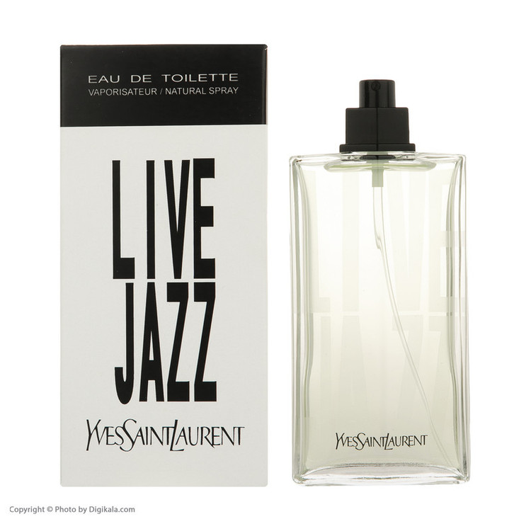 تستر ادو تویلت مردانه ایو سن لوران مدل jazz live حجم 100 میلی لیتر