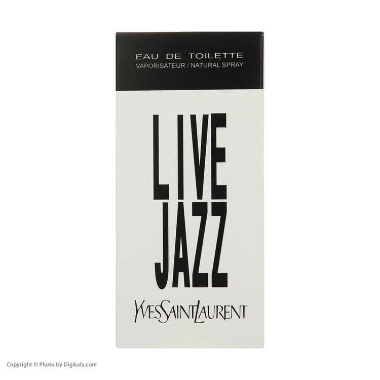تستر ادو تویلت مردانه ایو سن لوران مدل jazz live حجم 100 میلی لیتر