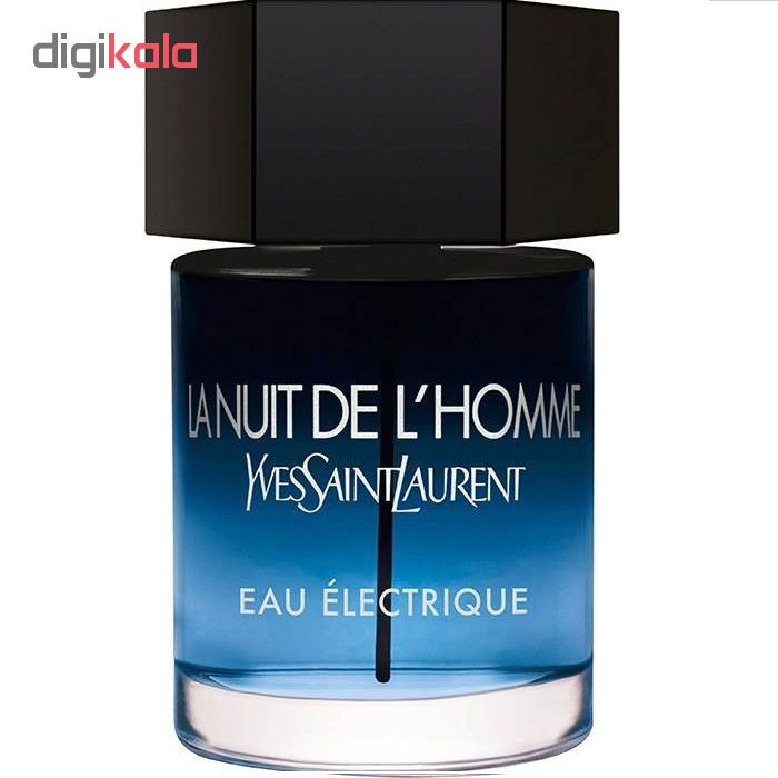 تستر ادوتویلت مردانه ایو سن لوران مدل La Nuit De Lhomme Eau Electrique حجم 100 میلی لیتر