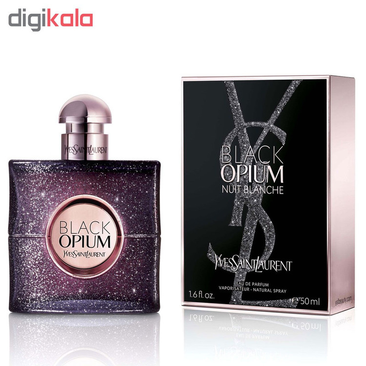 ادوتویلت زنانه ایو سن لوران مدل Black Opium حجم 50 میلی لیتر