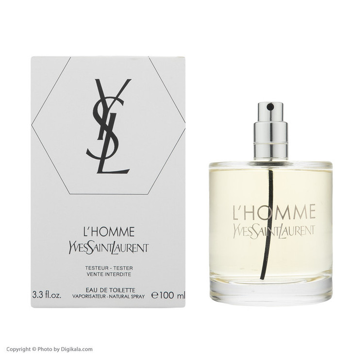 تستر ادو تویلت مردانه ایو سن لوران مدل L-Homme حجم 100 میلی لیتر