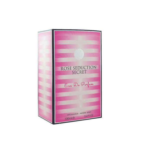 ادوپرفیوم زنانه فراگرنس ورد مدل Rose seduction secret حجم 100 میلیلیتر