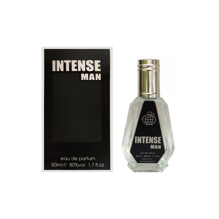 ادو پرفیوم مردانه فراگرنس ورد مدل Intense حجم 50 میلی لیتر