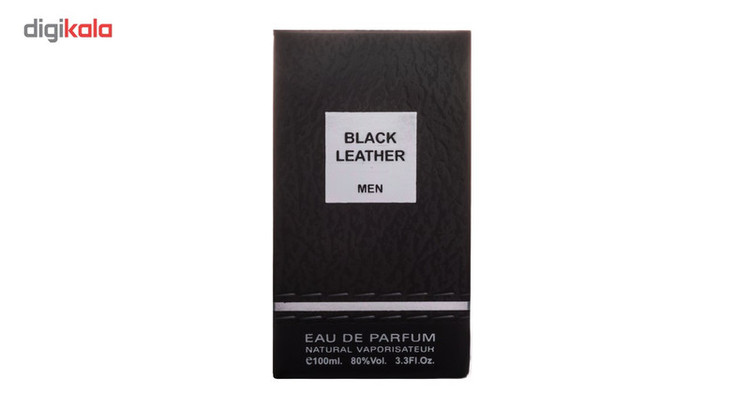 ادو پرفیوم مردانه فراگرنس ورد مدل Black Leather حجم 100 میلی لیتر