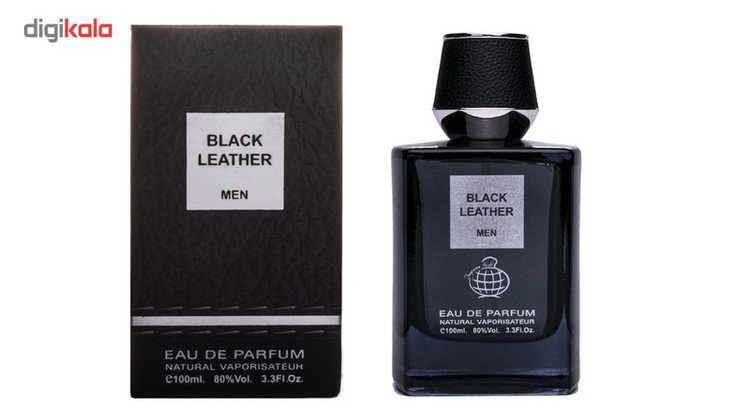 ادو پرفیوم مردانه فراگرنس ورد مدل Black Leather حجم 100 میلی لیتر