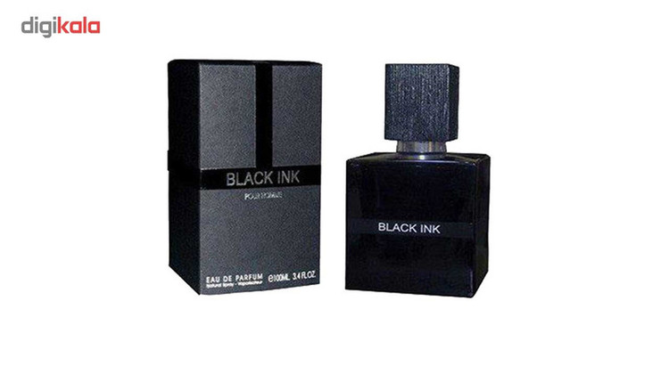 ادوپرفیوم مردانه فراگرنس ورد مدل Black ink حجم 100 میلی لیتر