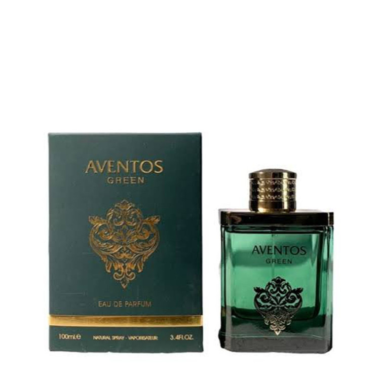 ادو پرفیوم مردانه فراگرنس ورد مدل AVENTOS GREEN حجم 100 میلی لیتر