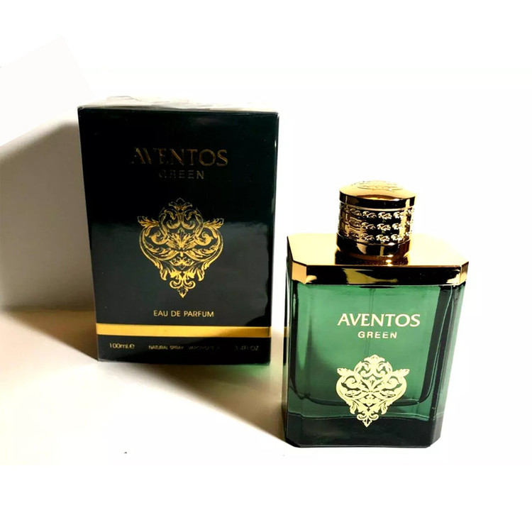 ادو پرفیوم مردانه فراگرنس ورد مدل AVENTOS GREEN حجم 100 میلی لیتر