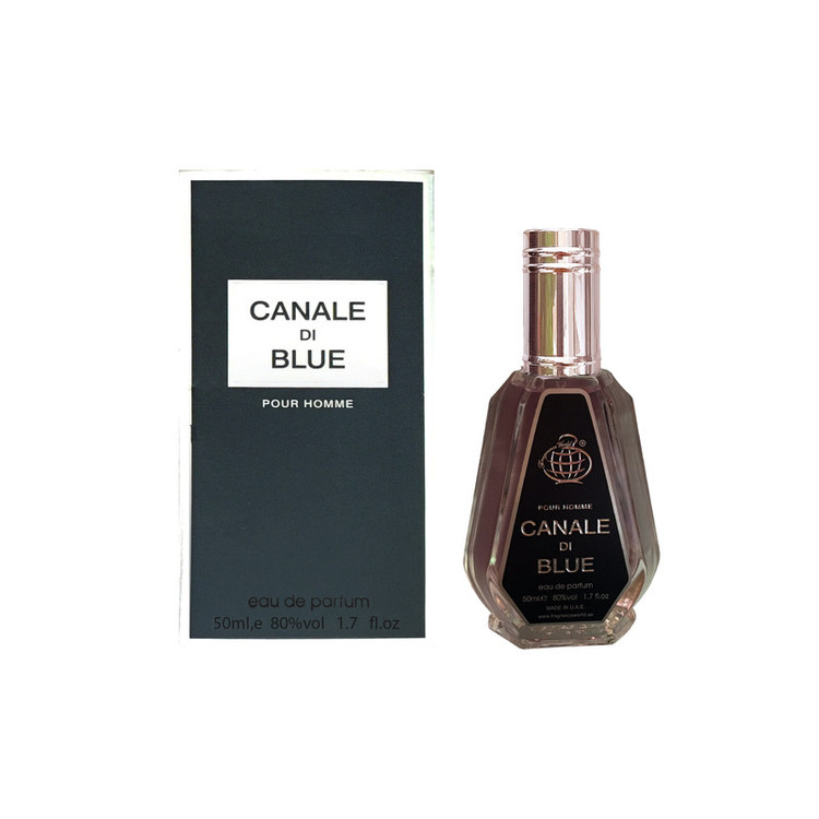 ادو پرفیوم مردانه فراگرنس ورد مدل Chanal Di Blue حجم 50 میلی لیتر