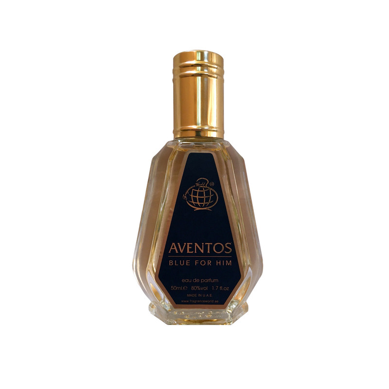 ادو پرفیوم مردانه فراگرنس ورد مدل Aventos Blue For Him حجم 50 میلی لیتر