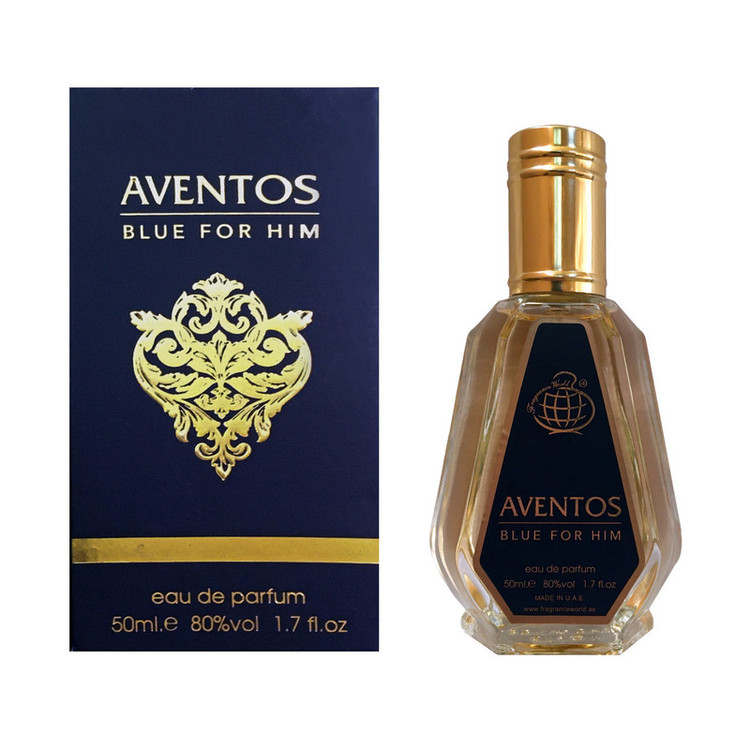 ادو پرفیوم مردانه فراگرنس ورد مدل Aventos Blue For Him حجم 50 میلی لیتر