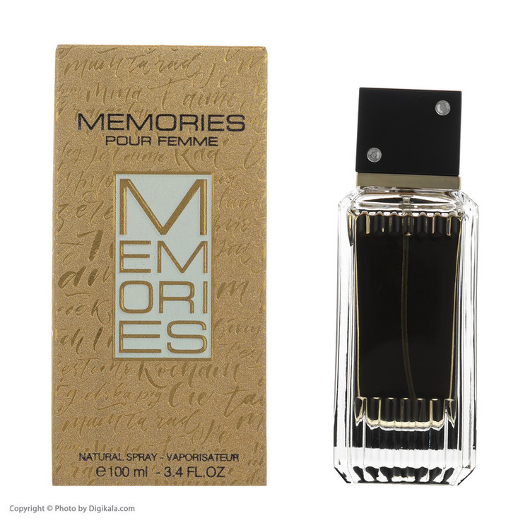 ادو پرفيوم زنانه فراگرنس ورد مدل Memories حجم 100 میلی لیتر