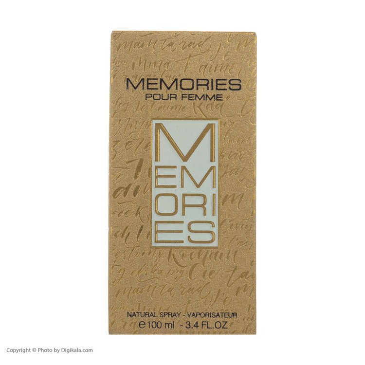 ادو پرفيوم زنانه فراگرنس ورد مدل Memories حجم 100 میلی لیتر
